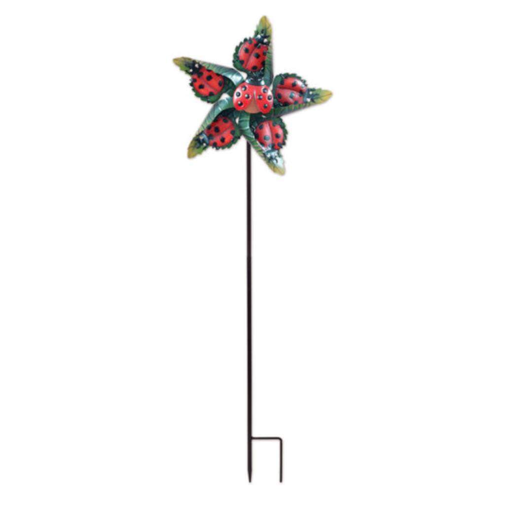 43" Blue Ladybug Star Wind Spinner 1