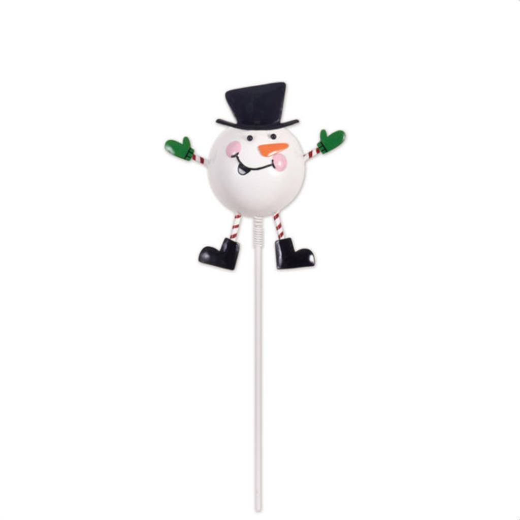 18" Snowman Christmas Plant Pick 1