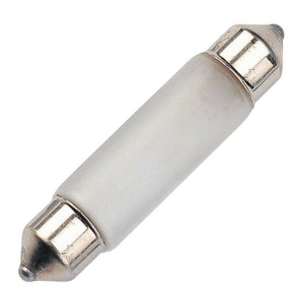 5 watt 24 volt T3.25 Festoon Base 2800K Warm White Frosted Xelogen 1