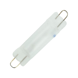 5 watt 12 volt T3.25 Rigid Loop Base 2800K Warm White Frosted Xelogen 1
