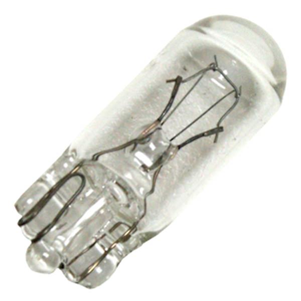 7.5 watt 24 volt T3.25 Wedge Base 2800K Warm White Clear Xelogen 1