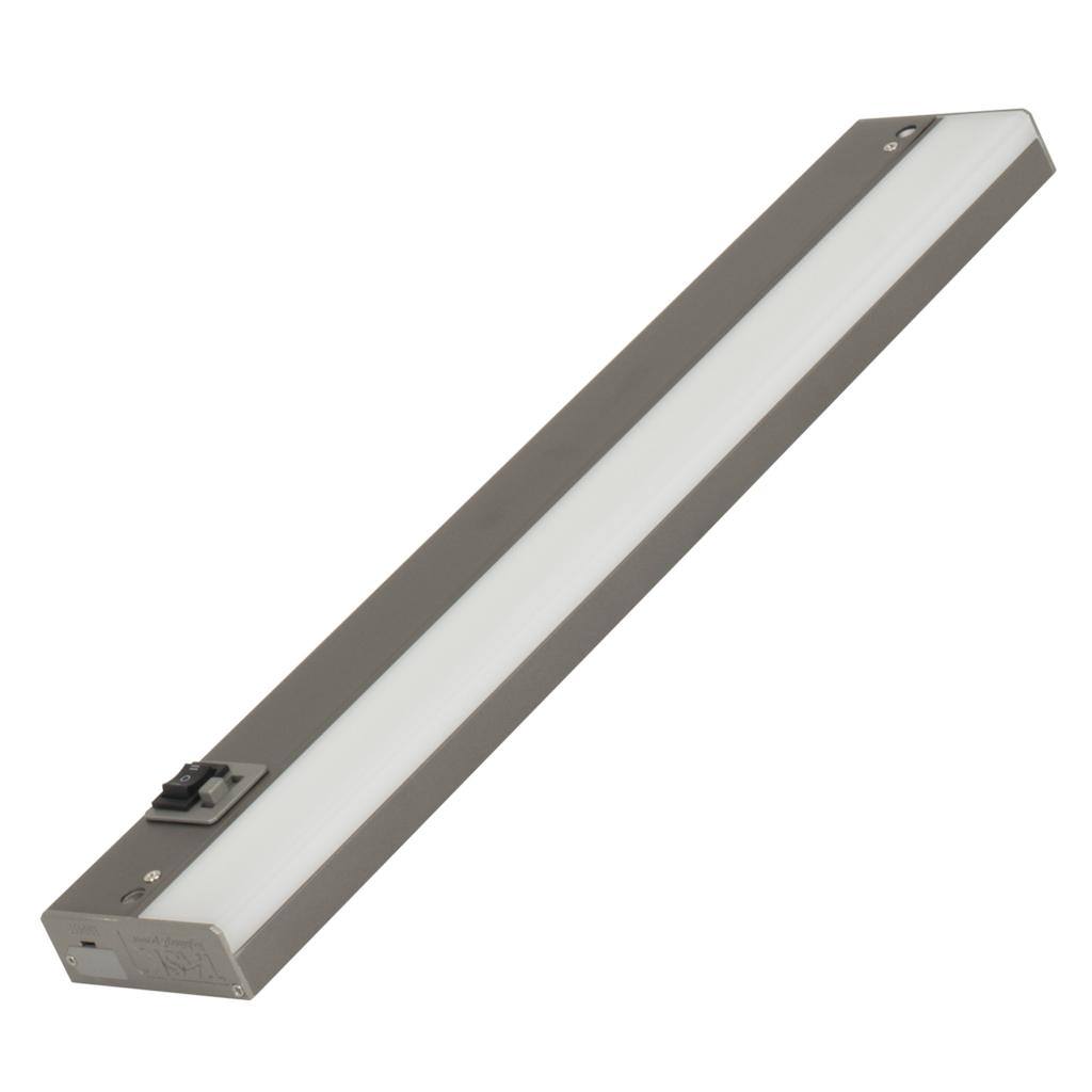 18" 9.5 watt 120 volt CCT Selectable Dark Silver LED Bar Light 1