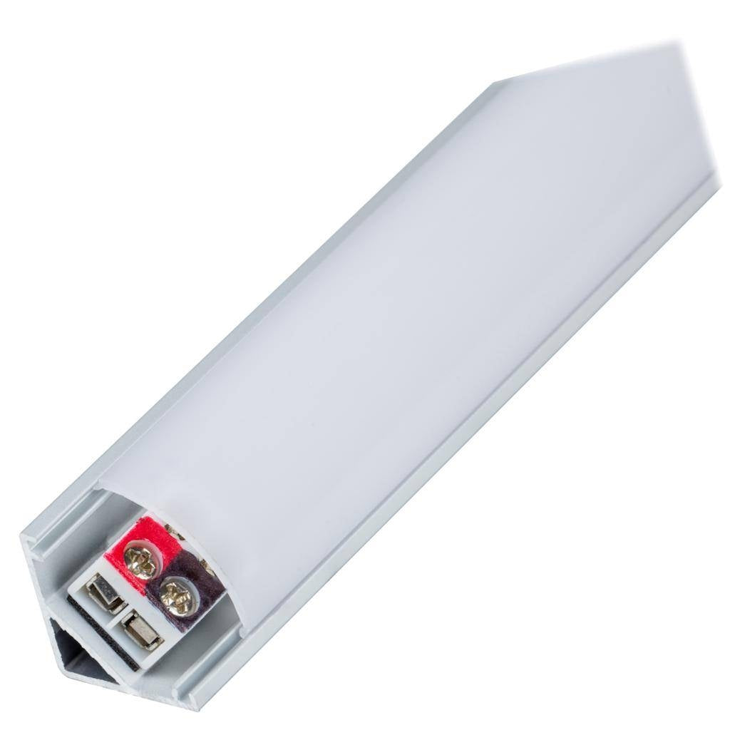 5.7" 3 watt 24 volt 2700K-5000K CCT Selectable Angled LED Under Cabinet Fixture 1