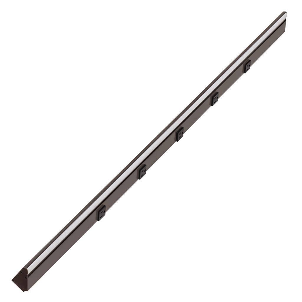 48.5" 22 watt 120 volt Tunable Bronze Remote Power Series LED Lighted Power Strip 1