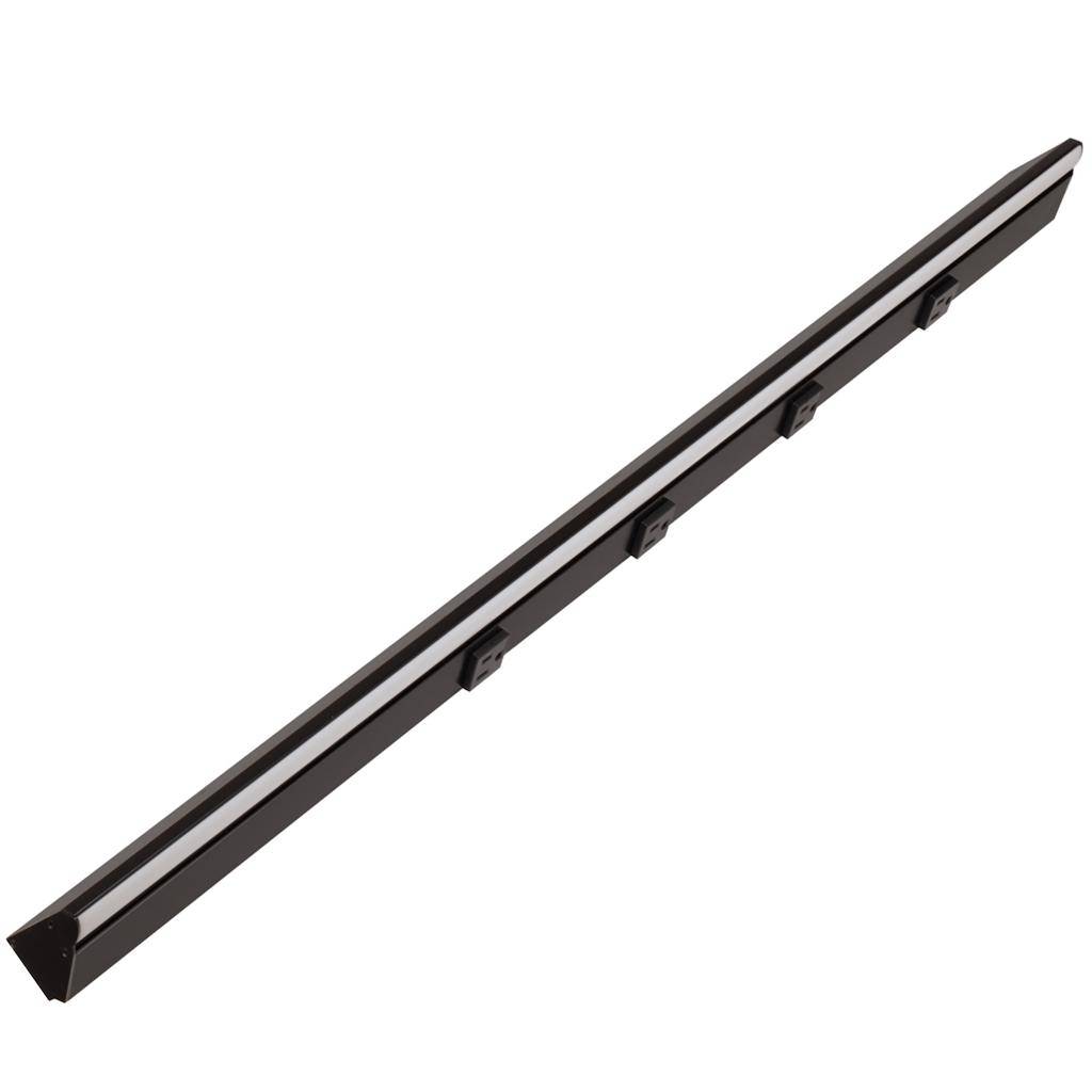 36.5" 16.5 watt 120 volt Tunable Black Remote Power Series LED Lighted Power Strip 1
