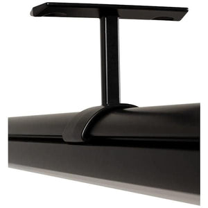 Black Lighted Closet Rod Top-Mounted Support 2