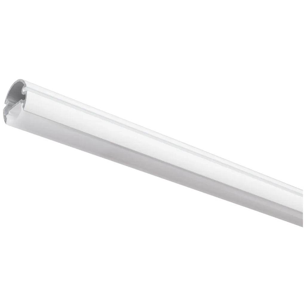 60" White 4000K Frosted LED Lighted Closet Rod 1