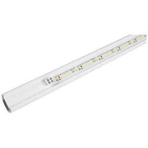 36" White 3000K Frosted LED Lighted Closet Rod 3