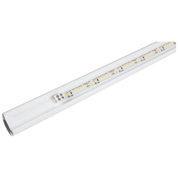 72" White 4000K Frosted LED Lighted Closet Rod 3