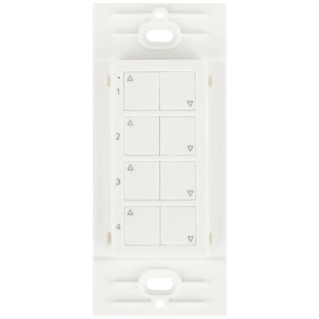 Wireless 4 Zone White Task Lighting Remote Control 1