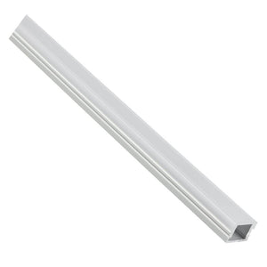 48" Flat Profile Frosted Aluminum Housing 1
