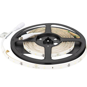 16' 12 volt Warm White Waterproof Coated Tape Light 1