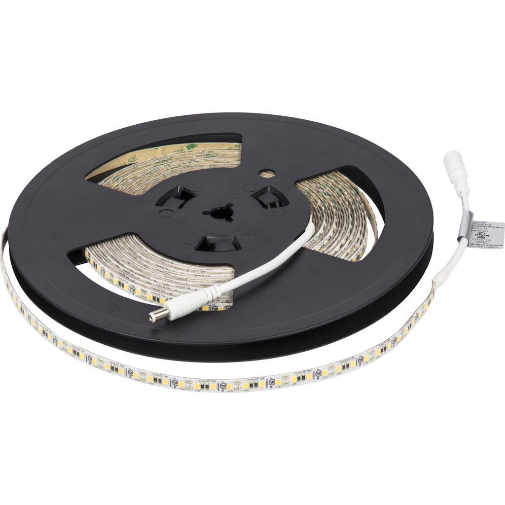 32' 12 volt Natural White Waterproof Coated Tape Light 1