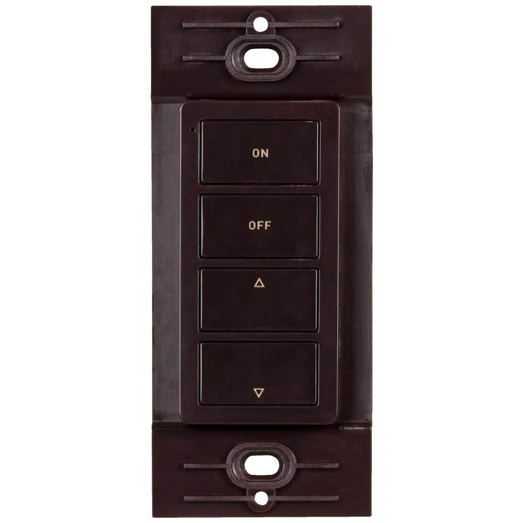 Wireless 1 Zone Brown Task Lighting Remote Control 1