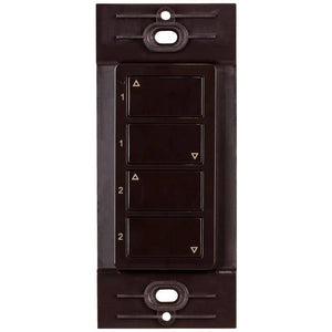 Wireless Brown 2 Zone Duo Controller Dimmer Switch 1