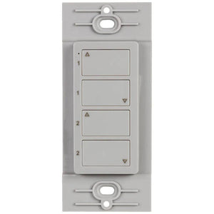 Wireless Grey 2 Zone Duo Controller Dimmer Switch 1