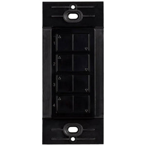 Wireless 4 Zone Black Task Lighting Remote Control 1