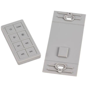 Multi-Color RGB Radio Frequency Grey Task Lighting Remote Control 2