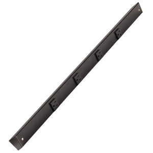 30" 15 amp 120 volt Black Under Cabinet Power Strip 1