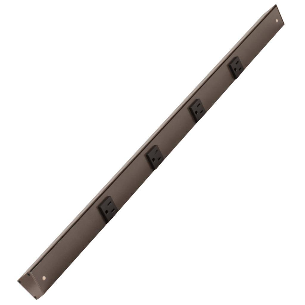 30" 15 amp 120 volt Bronze Under Cabinet Power Strip 1