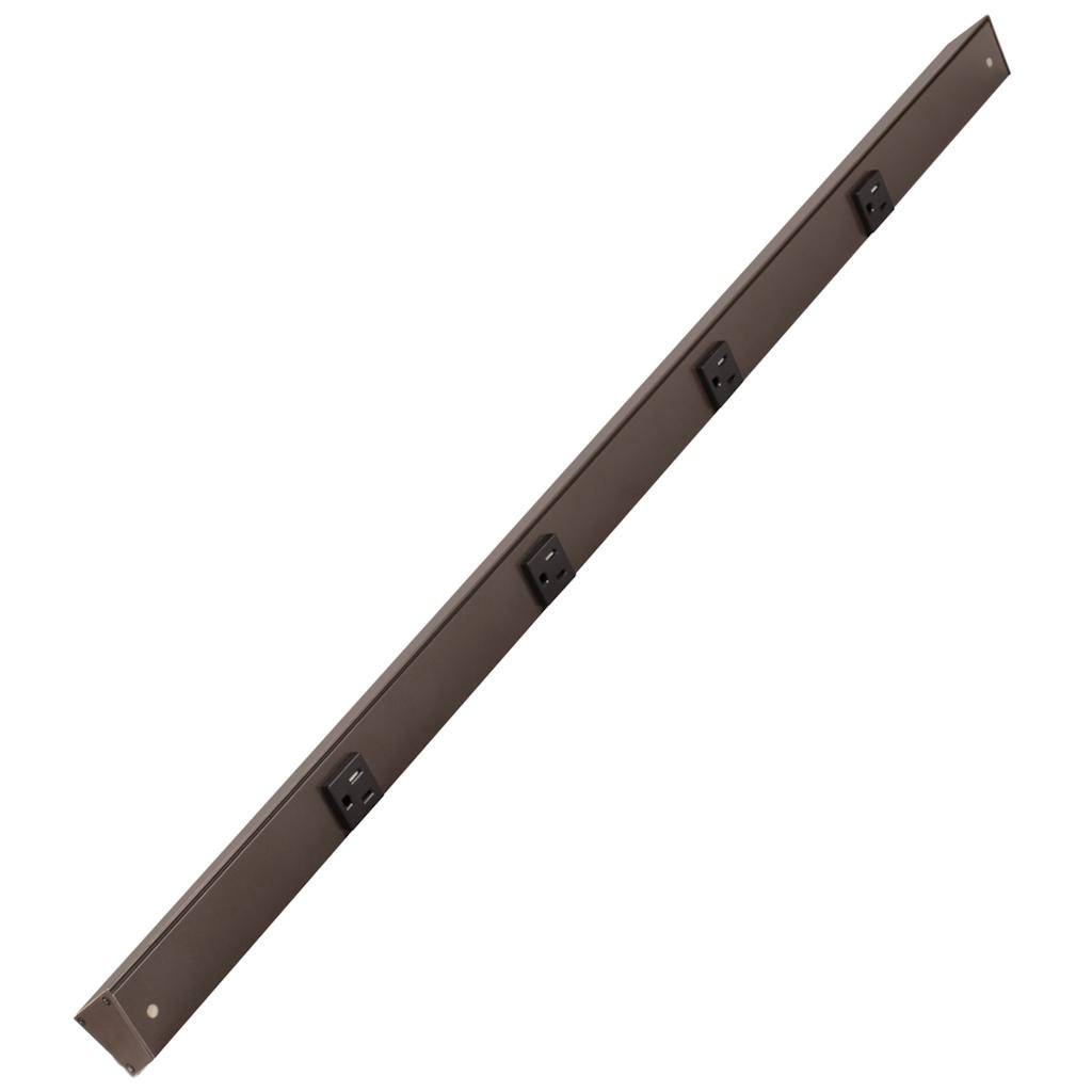36" 15 amp 120 volt Bronze Under Cabinet Power Strip 1