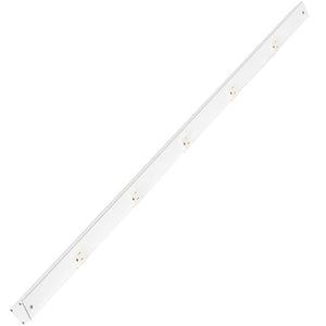 48" 15 amp 120 volt White Under Cabinet Power Strip 1