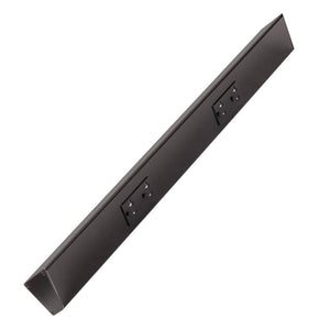 24" 20 amp 120 volt Black 2 Duplex Receptacle Under Cabinet Power Strip 1