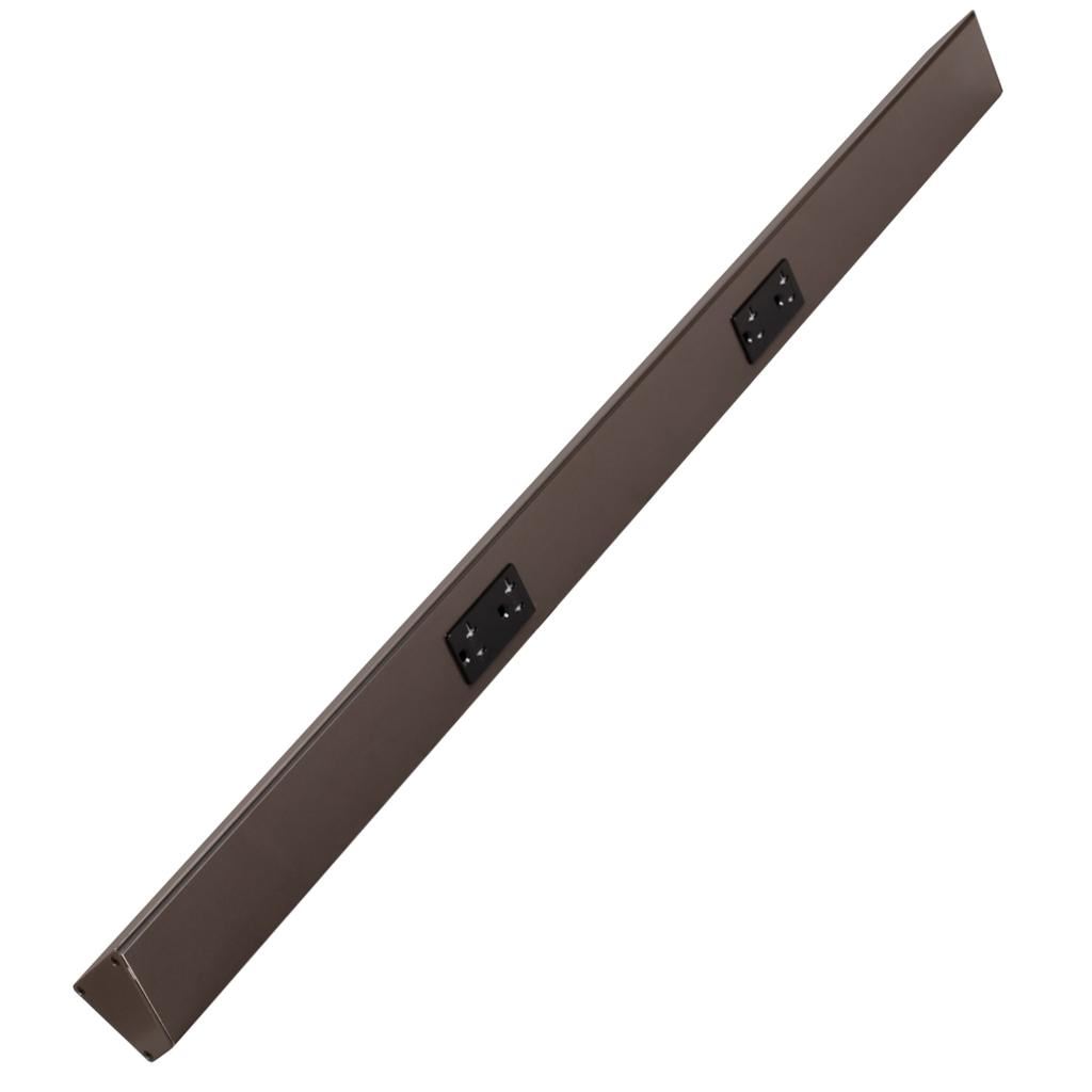 36" 20 amp 120 volt Bronze 2 Duplex Receptacle Under Cabinet Power Strip 1