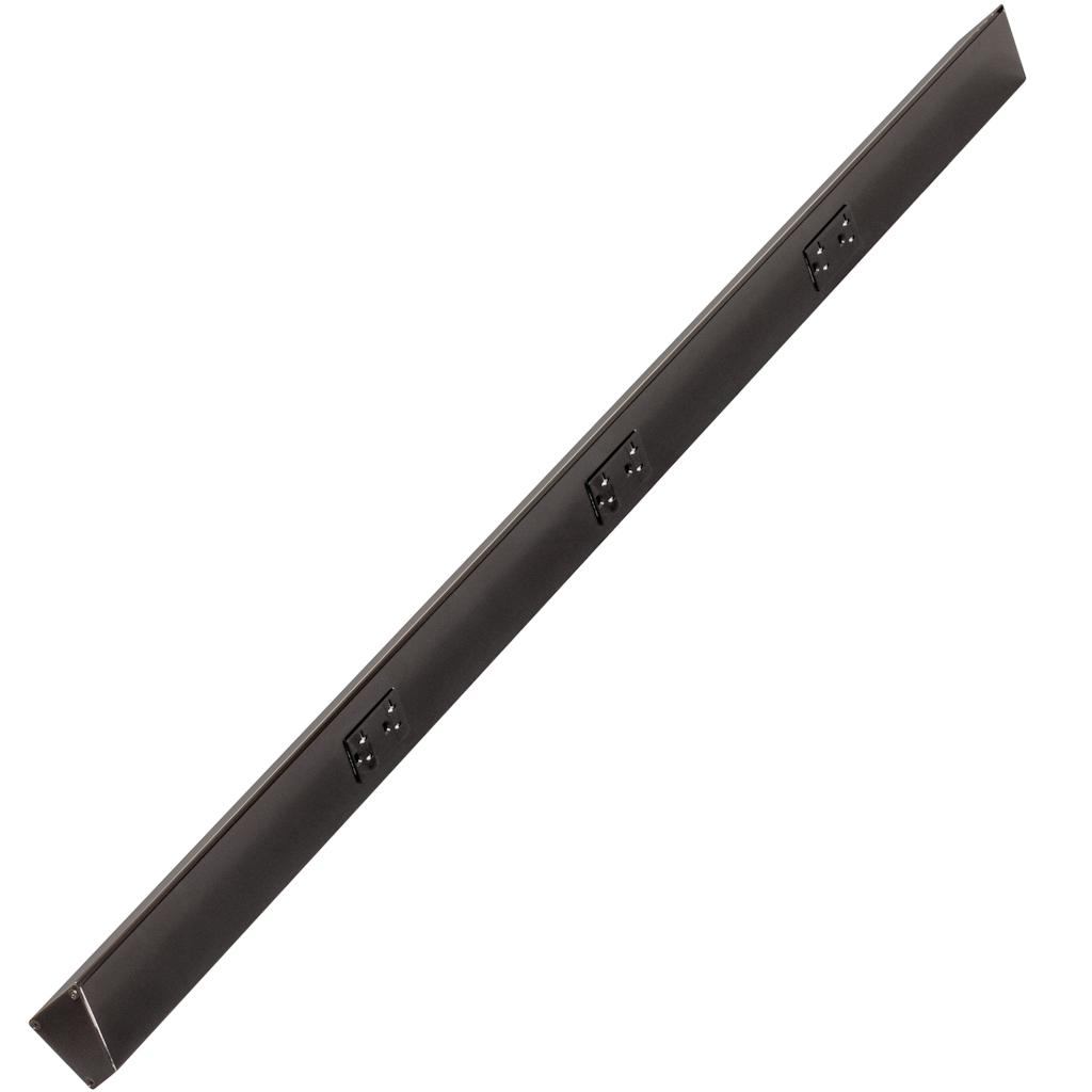 48" 20 amp 120 volt Black 3 Duplex Receptacle Under Cabinet Power Strip 1