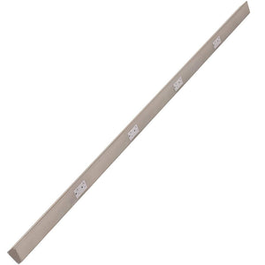 72" 20 amp 120 volt Satin Nickel 4 Duplex Receptacle Under Cabinet Power Strip 1
