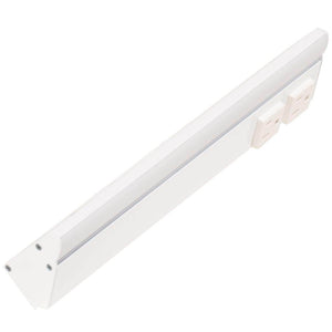 12.5" 6 watt 120 volt Daylight White Remote Power Series LED Lighted Power Strip 1