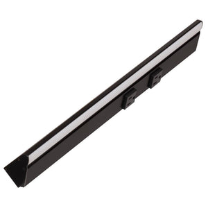18.5" 9 watt 120 volt Natural White Black Remote Power Series LED Lighted Power Strip 1