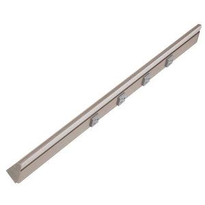 30.5" 15 watt 120 volt Daylight Satin Nickel Remote Power Series LED Lighted Power Strip 1