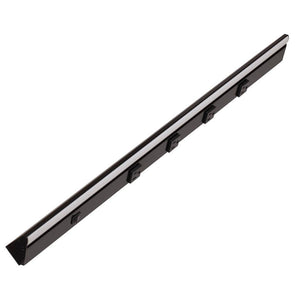 30.5" 10 watt 120 volt Daylight Black LED Lighted Power Strip 1