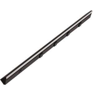 36.5" 12 watt 120 volt Natural White Black LED Lighted Power Strip 1