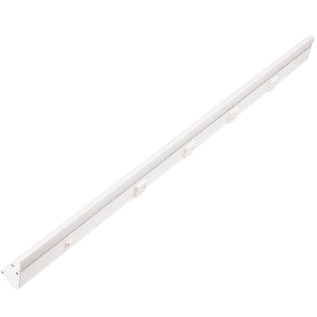 36.5" 12 watt 120 volt Warm White White LED Lighted Power Strip 1