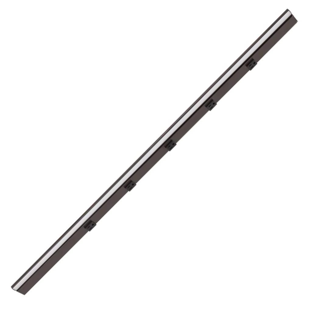 42.5" 21 watt 120 volt Warm White Bronze Remote Power Series LED Lighted Power Strip 1