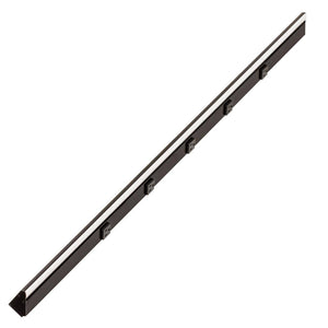 48.5" 24 watt 120 volt Warm White Black Remote Power Series LED Lighted Power Strip 1