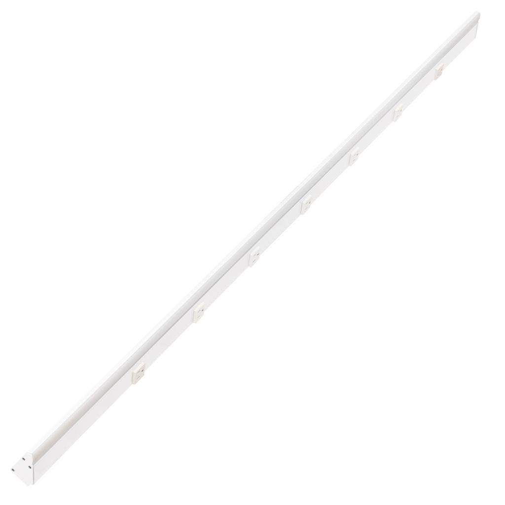 60.5" 30 watt 120 volt Daylight White Remote Power Series LED Lighted Power Strip 1