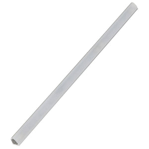 24.75" 4 watt 12 volt Natural White Aluminum S Series LED Angled Strip Light 1