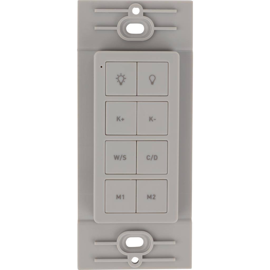 Tunable Radio Frequency Grey Task Lighting Remote Control 1