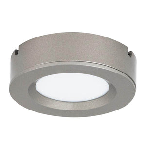 2.4 watt 12 volt Tunable Dark Silver Ultra Thin Series Dimmable Puck Light 1