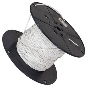 500' White 20 Gauge Stranded Connection Wire 1