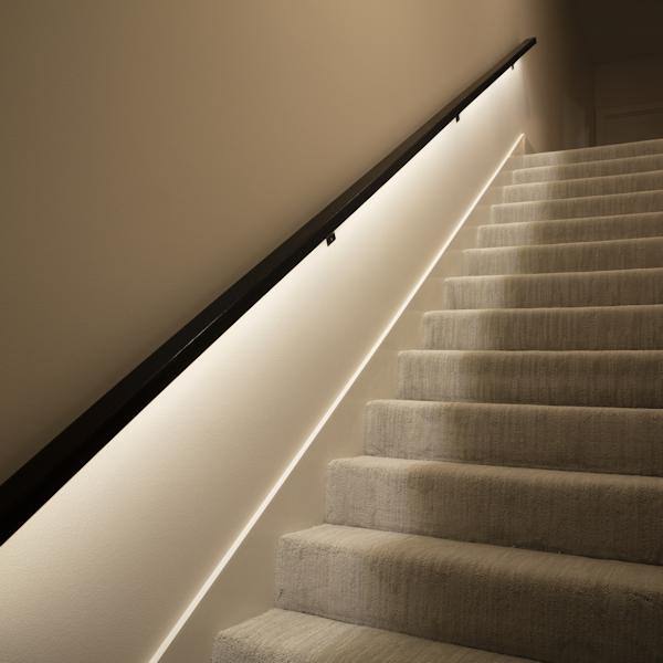 16' 24 volt Natural White Accent Waterproof Coated Tape Light 4
