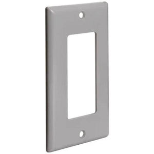 1-Gang Grey Decora Style Wallplate 2