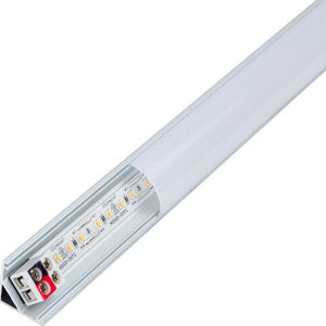 13.9" 5 watt 12 volt 2700K-5000K CCT Selectable Angled LED Under Cabinet Fixture 2