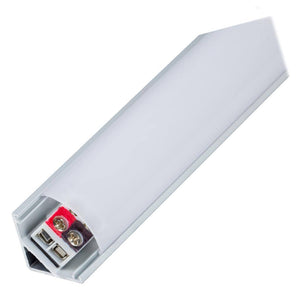 29" 9 watt 12 volt 2700K-5000K CCT Selectable Angled LED Under Cabinet Fixture 1