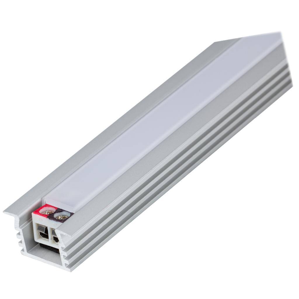 37.8" 11 watt 12 volt 2700K-5000K CCT Selectable Recessed LED Under Cabinet Fixture 1