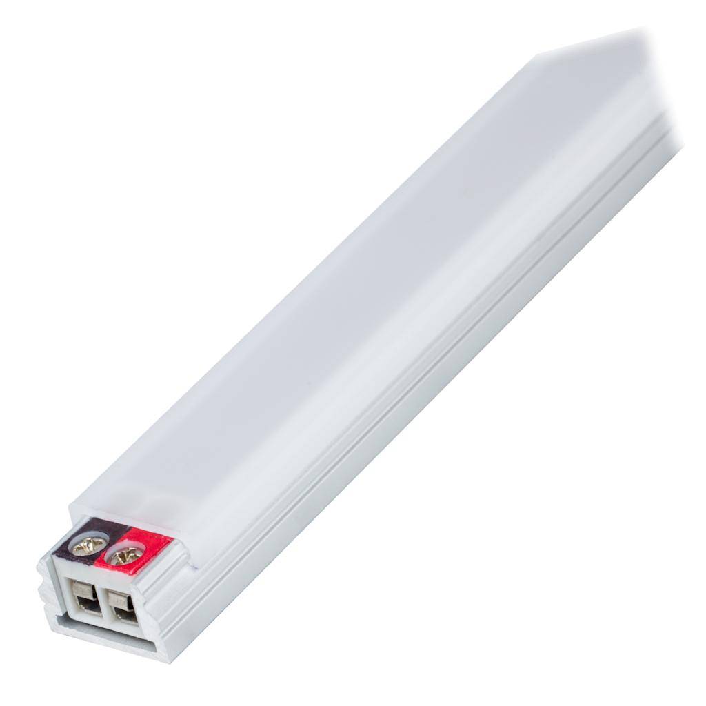 44" 12 watt 12 volt 3000K Natural White Flat LED Under Cabinet Fixture 1