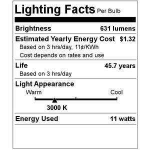 42" 11 watt 24 volt 3000K Natural White Angled LED Under Cabinet Fixture 2